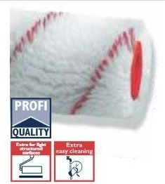 WAŁEK POLIESTER PASEK CZERWONY 10CM COLOR EXPERT