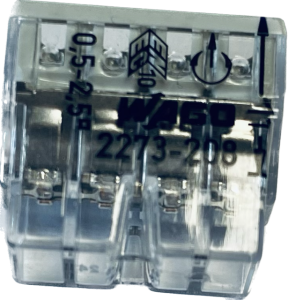 WAGO ZŁĄCZKA INSTALACYJNA 8X2,5MM2 PC-258-CL E.4184 148974 MORS