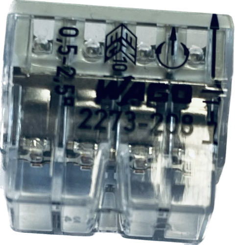 WAGO ZŁĄCZKA INSTALACYJNA 8X2,5MM2 PC-258-CL E.4184 148974 MORS