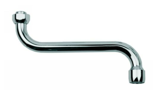 WYLEWKA DO BATERII ŚCIENNEJ TYPU "S" 3/4" L-250MM 12115 AKCES