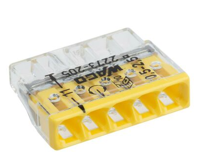 ZŁĄCZKA INST.UNIWERS. 5X (0,14-4) MM MIKRO 148319 WAGO