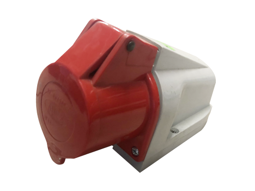 GNIAZDO 32A 4P STAŁE IP-44