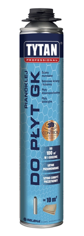 PIANOKLEJ DO PŁYT GK W WERSJI PISTOLETOWEJ 840ML TYTAN