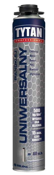 PIANOKLEJ UNIWERSALNY PISTOLETOWY 750ML TYTAN