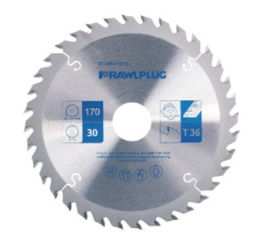 TARCZA DO DREWNA 180MM 30/20/16X30Z RT-CSBW-180T30 RAWLPLUG