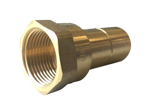 HEP20 ŁĄCZNIK MOSIĘŻNY 22X3/4 GW