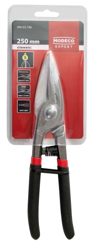 NOŻYCE DO BLACHY PROSTE N-63-186 MODECO