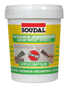 MASA SZPACHLOWA AKRYLOWA LEKKA  900ML SOUDAL
