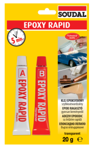 KLEJ EPOKSYDOWY RAPID 2 OP.2X15ML SOUDAL