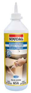 KLEJ DO DREWNA WODOODPORNY 65A 750ML SOUDAL