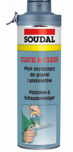PŁYN CZYSZCZĄCY DO PISTOLETU CLIK 500ML SOUDAL