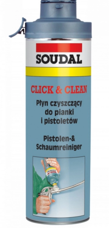 PŁYN CZYSZCZĄCY DO PISTOLETU CLIK 500ML SOUDAL