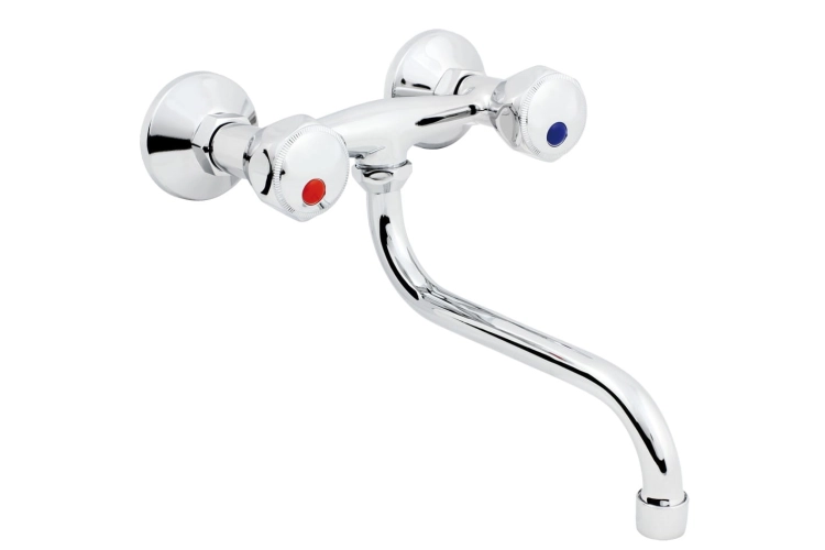 HYDRO STANDARD BATERIA ZLEWOZMYWAKOWA ŚCIENNA B.104 ''7''
