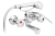 HYDRO STANDARD BATERIA WANNOWA ŚCIENNA B.101 ''21''