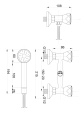 HYDRO STANDARD BATERIA NATRYSKOWA KOMPLETNA B.107 ''28''