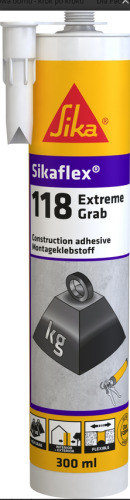 SIKAFLEX 118 EXTREME GRAB BIAŁY KLEJ USZCZELNIAJĄCY 290ML SIKA
