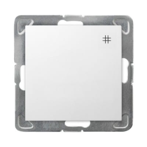 IMPRESJA 1004 ŁĄCZNIK KRZYŻOWY BIAŁY BEZ RAMKI OSPEL