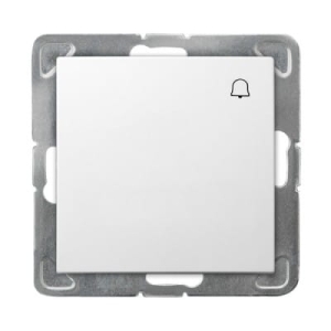 IMPRESJA 1005 ŁĄCZNIK DZWONKOWY BIAŁY BEZ RAMKI OSPEL