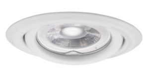 OPRAWA HALOGENOWA OKRĄGŁA OBROTOWA  ARGUS CT-2115-W BIAŁA KANLUX 