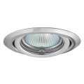 KANLUX OPRAWA HALOGENOWA OKRĄGŁA OBROTOWA ARGUS CT2115-C CHROM