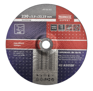TARCZA DO CIĘCIA METALU 230X3X22MM MN-68-905 MODECO