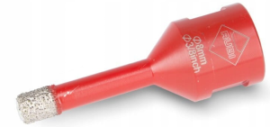 WIERTŁO DIAMENTOWE NA SUCHO 8MM 5989 RUBI 