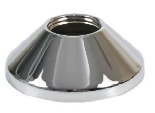 ROZETA 1/2 STOŻEK CHROMOWANA 18119 AKCES