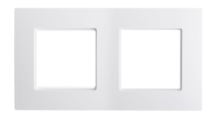 RAMKA PODWÓJNA BIAŁA ROSA R-2Q.BI POLMARK