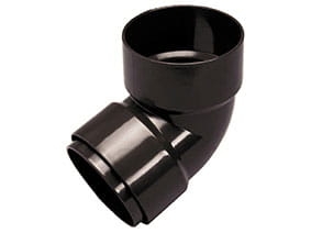 KANION 130B KOLANO DWUKIELICHOWE 90/88 BRĄZ WAVIN