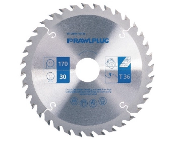 PIŁA TARCZOWA DO DREWNA 160X20/16X40 RT-CSBW-160T40 RAWLPLUG