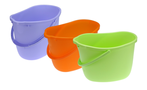 WIADRO PROSTOKĄTNE PLATINUM 15L RAVI