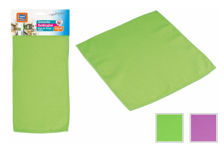 ŚCIERECZKA Z MIKROFIBRY DO TRUDNYCH ZABRUDZEŃ 33X33CM RA