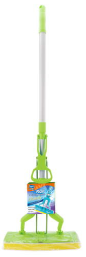 MOP PŁASKI Z WYCISKACZEM BUTTERFLY RAVI