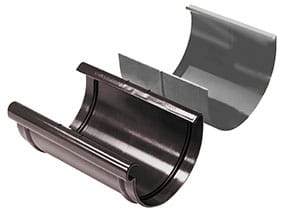 KANION 130B ZŁĄCZKA RYNNY BRĄZ WAVIN