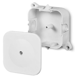 PUSZKA NATYNKOWA HERMETYCZNA IP-42 BEZ WKŁADU BIAŁA 0214-00 ELEKTRO-PLAST
