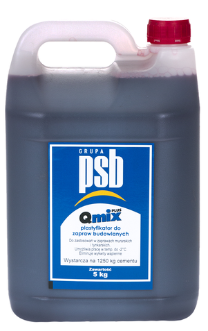 PLASTYFIKATOR DO BETONU QMIX FORTE 5L PSB