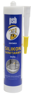 SILIKON SANITARNY BIAŁY 300ML PSB