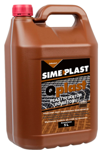 PLASTYFIKATOR DO BETONU POD OGRZEWANIE PODŁOGOWE 5L SIMEPLAST