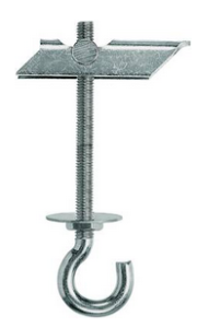 KOŁEK ROZPOROWY Z HAKIEM KDH5 16MM OP. 20SZT 080188 FISCHER