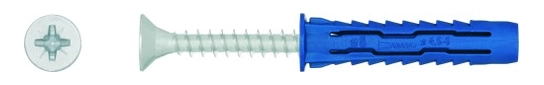 KOŁEK UNIWERSALNY 4ALL 6x30MM Z WKRĘTEM 14SZT RAWLPLUG