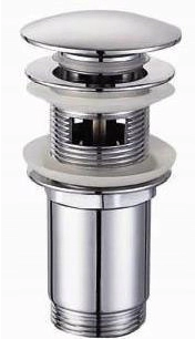KOREK SPUSTOWY KLIK-KLAK AUTOMAT. 5/4" CHROM AKCES