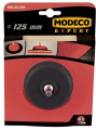 KRĄŻEK SZLIFIERSKI Z RZEPAMI 125MM DO SZLIFIERKI I WIERTARKI MN-68-609 MODECO
