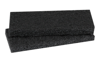 WKŁAD WYMIENNY DO EPOXYDU 120x250MM WŁÓKNINA CZARNA 2SZT 0363 KUBALA