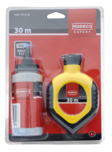 SZNUR MURARSKI 30M Z DOZOWNIKIEM Z NIEBIESKIM TALKIEM 150ML MODECO