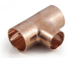 TRÓJNIK MIEDZIANY REDUKCYJNY 5130 DO LUTU 28X22X28 VIEGA