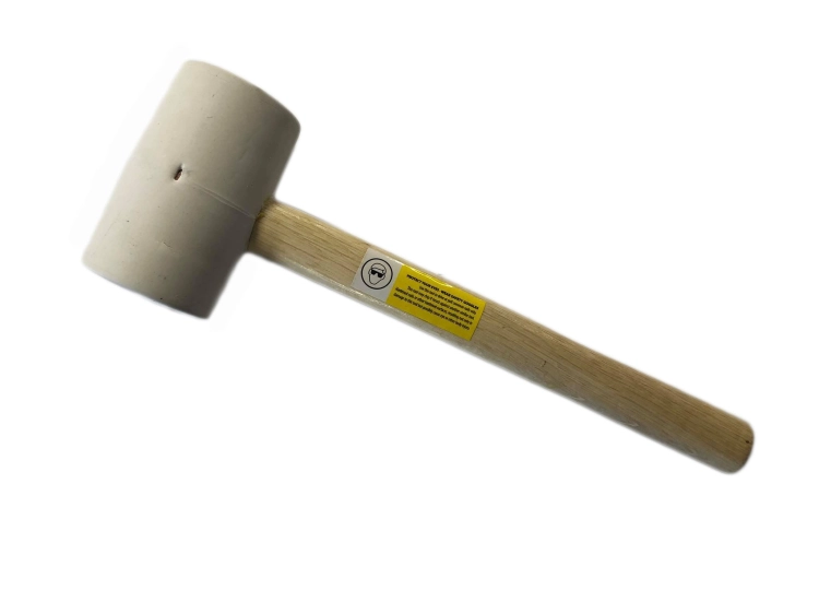 MŁOTEK GUMOWY BIAŁY DREWNIANY TRZONEK 700G KRT904005 KREATOR