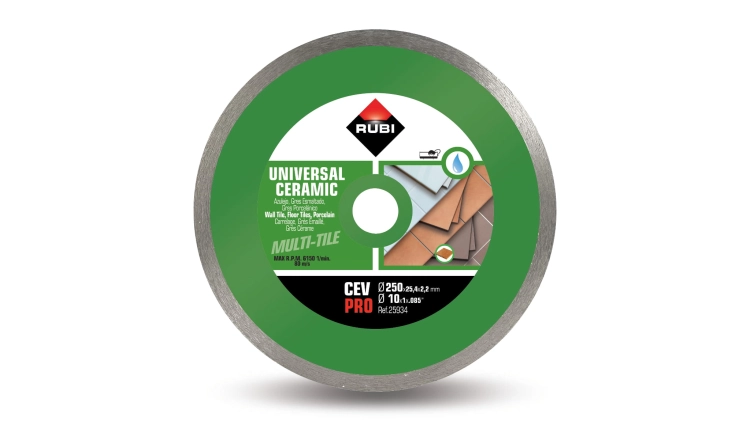 TARCZA DIAMENTOWA CEV SUPERPRO 250MM 30949 RUBI