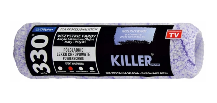 WAŁEK 18CM "KILLER 330" DO LEKKO CHROPOWATYCH POWIERZCHNI BLUE DOLPHIN