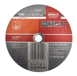 TARCZA DO CIĘCIA METALU CIEŃKA GR.1MM FI.125MM MODECO