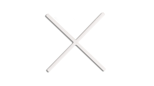 KRZYŻYKI DYST. 1 MM 300SZT 02911 RUBI